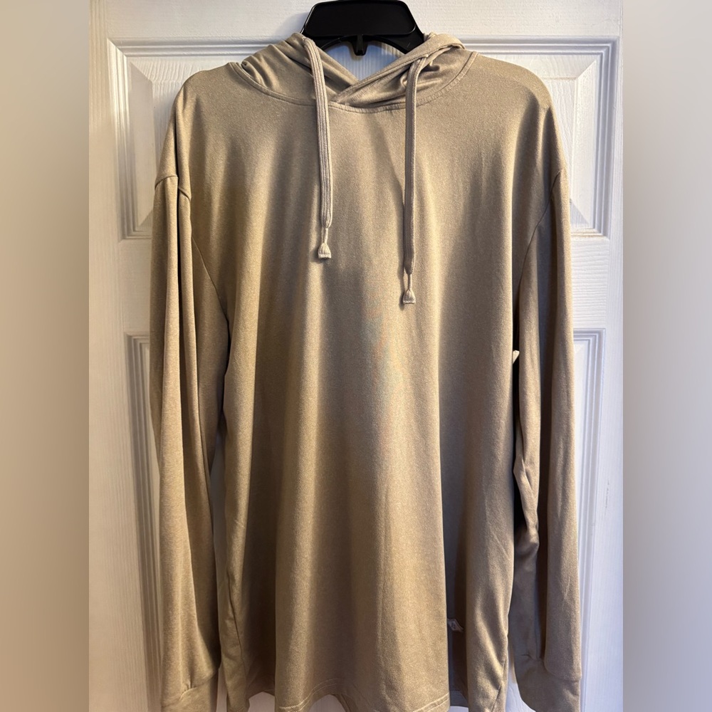 BURLEBO Tan Performance Hoodie